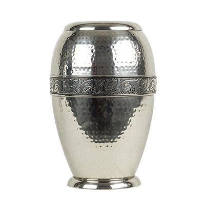 Stainless steel dignity urn